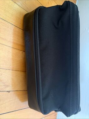 Beis Black Travel Dopp Kit Toiletry Bag